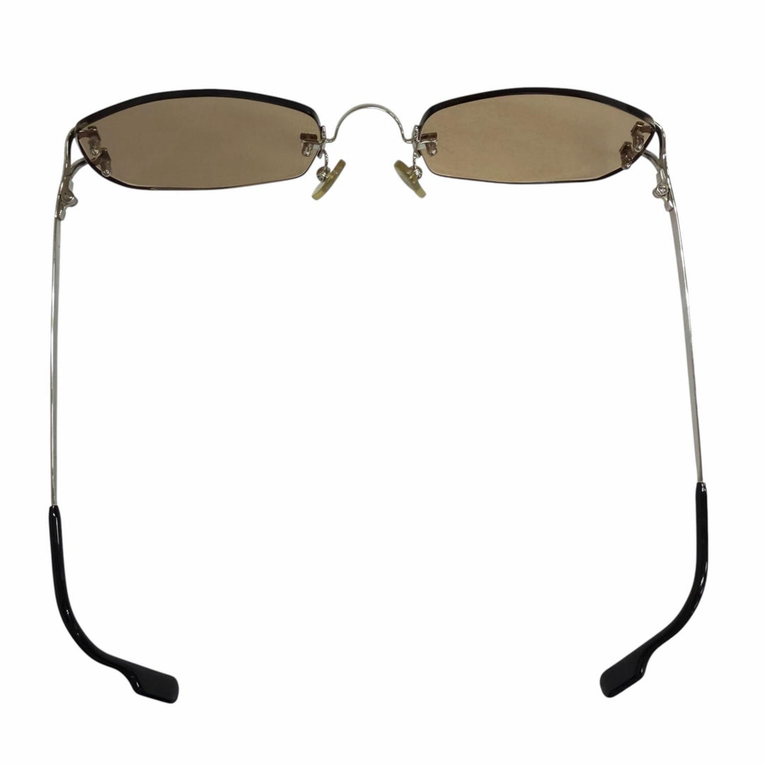 Very Good Cartier sunglasses 2C Decor Rimless Two-Point Silver