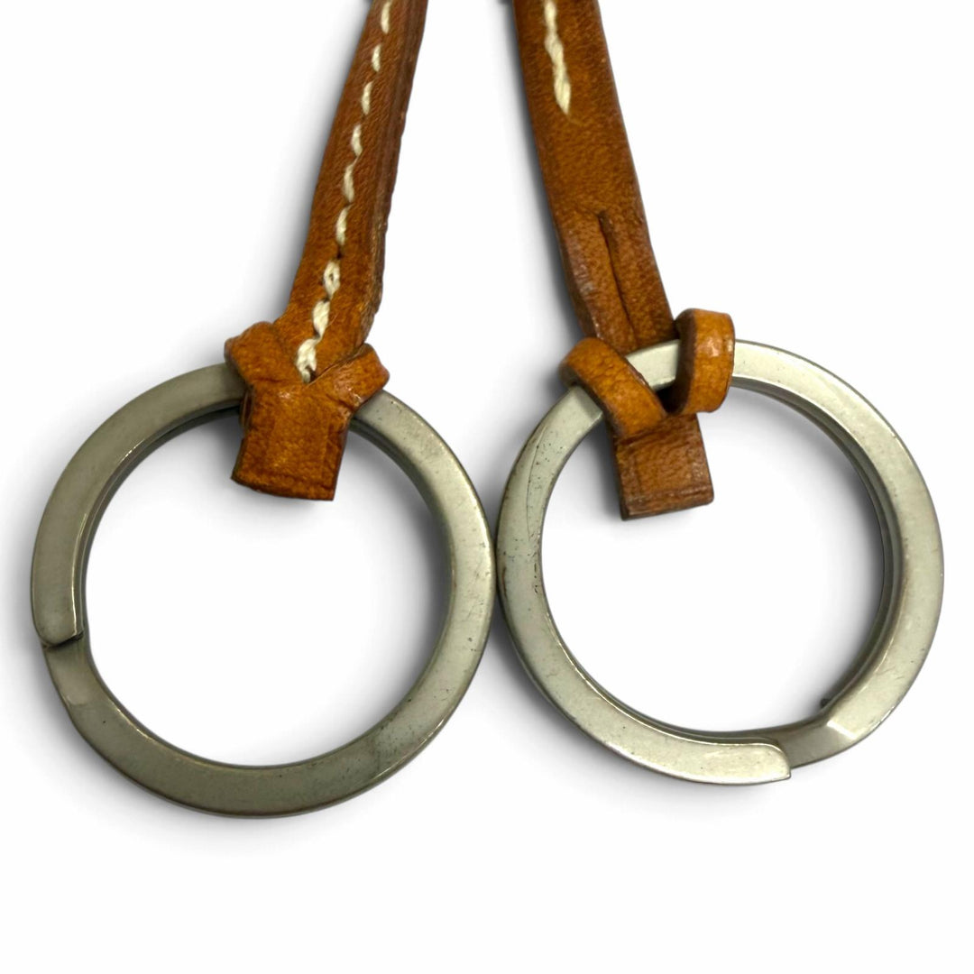 Very Good HERMES Necklace Margiela-era Large Clochette gold Vauvarenia mens