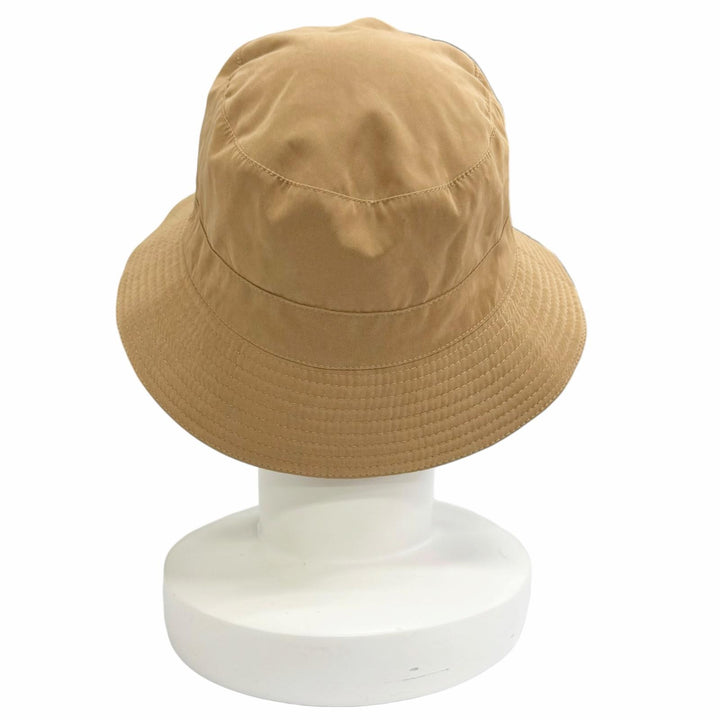 Great HERMES hat Harper H Serie Bucket hat hat Brown polyester Women FR 56