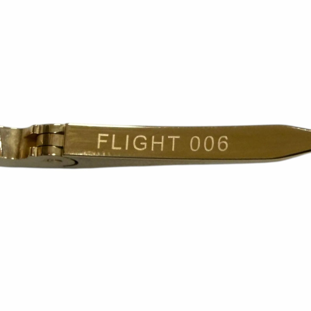Great DITA sunglasses FLIGHT006 Two-bridge mirror lens gold