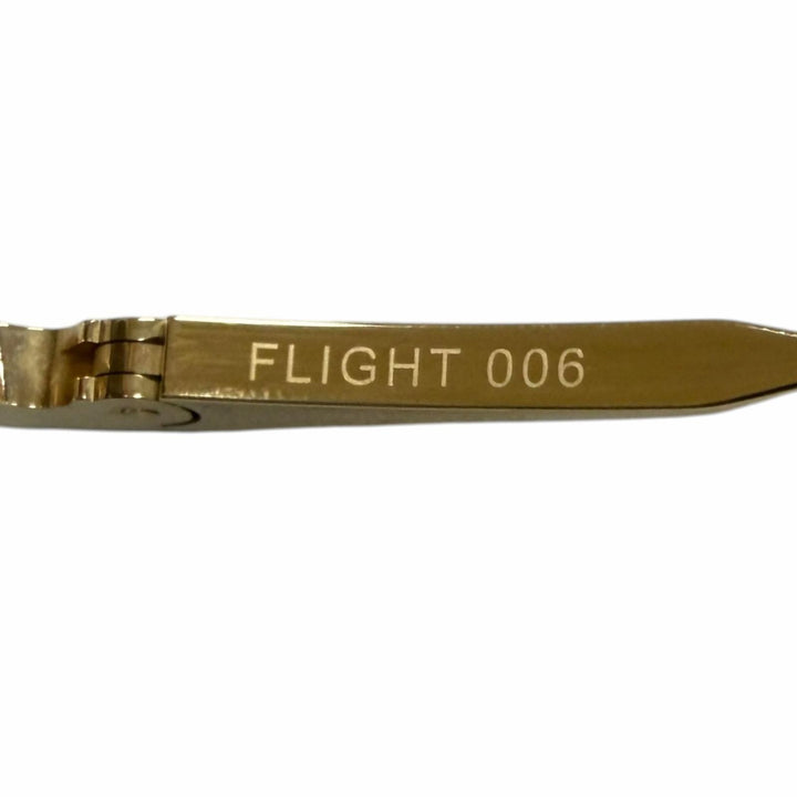 Great DITA sunglasses FLIGHT006 Two-bridge mirror lens gold