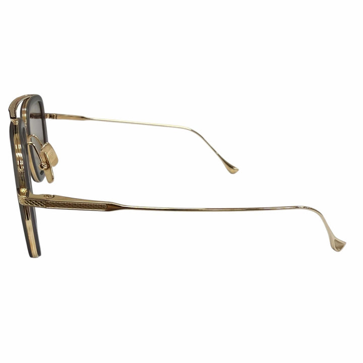 Great DITA sunglasses FLIGHT006 Two-bridge mirror lens gold