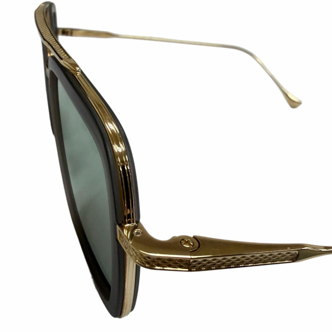 Great DITA sunglasses FLIGHT006 Two-bridge mirror lens gold