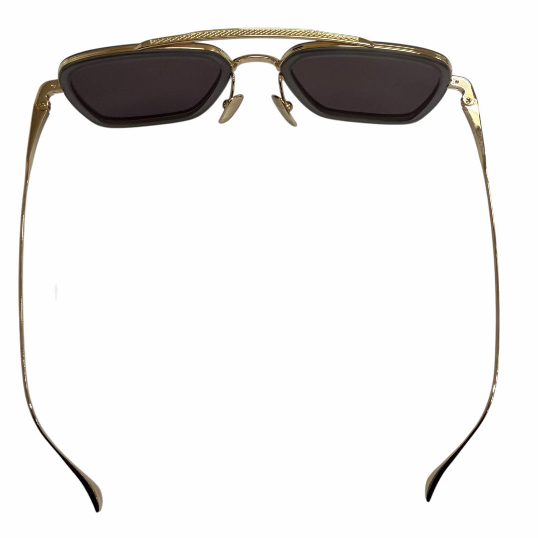 Great DITA sunglasses FLIGHT006 Two-bridge mirror lens gold