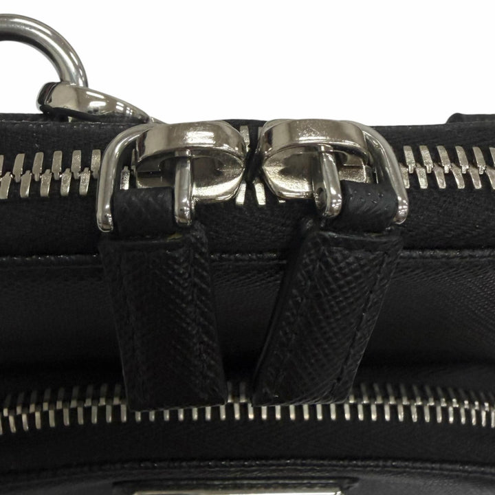 Very Good PRADA Shoulder Bag Triangle logo smartphone case black