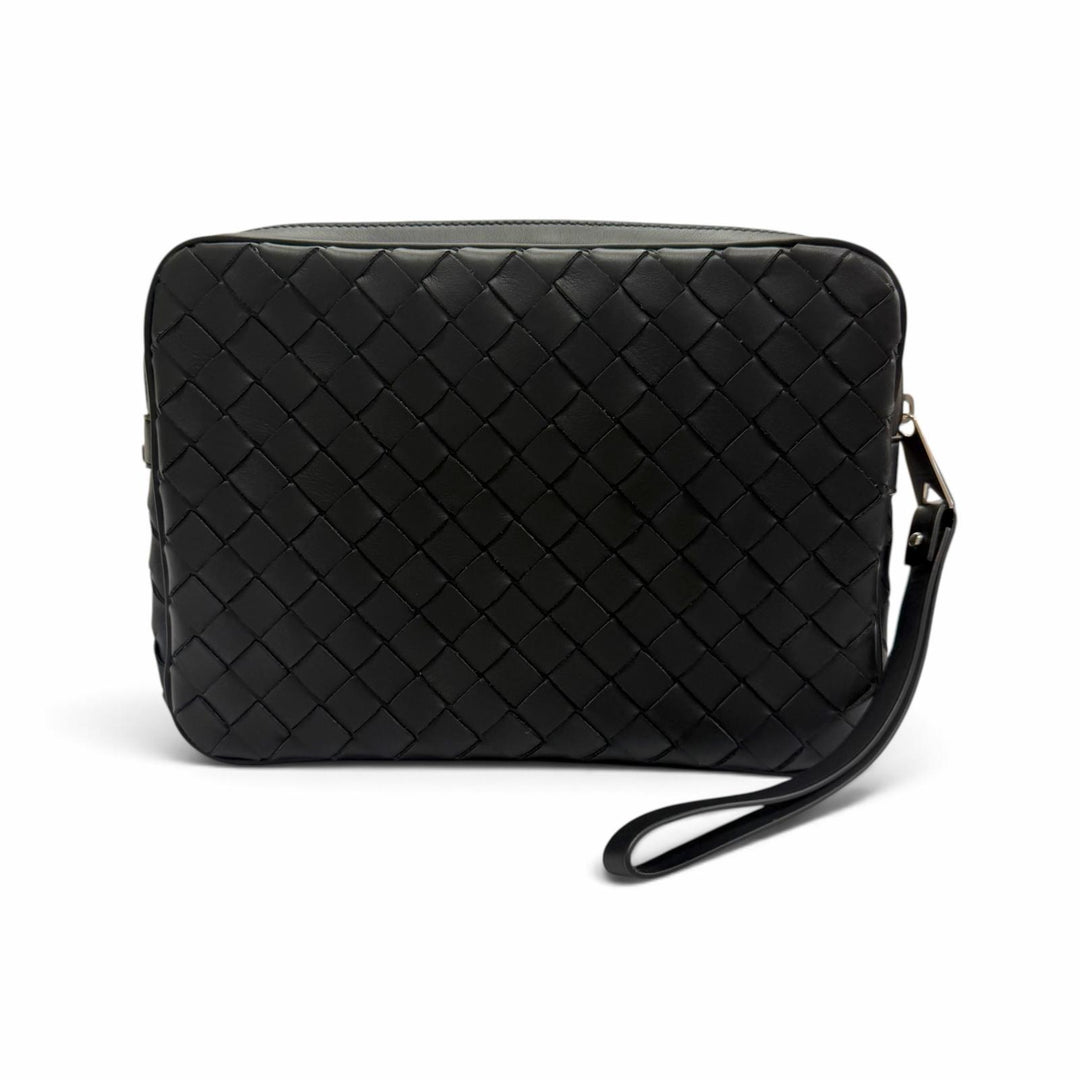 Excellent BOTTEGAVENETA Clutch bag INTRECCIATO business bag with pouch 649916