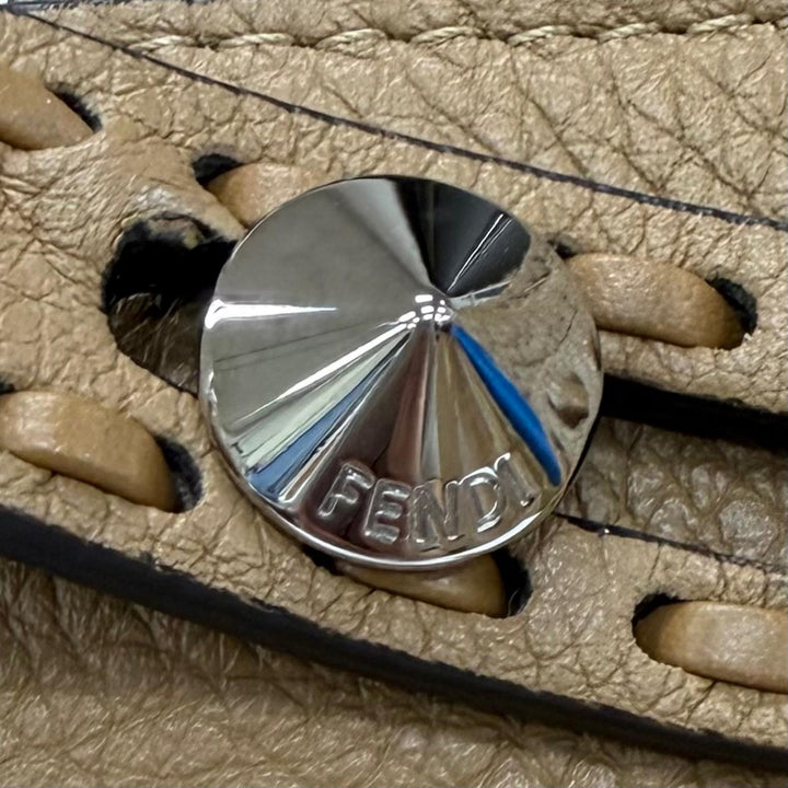 Great FENDI Shoulder Bag Bytheway Selleria Medium 2WAY Grain Calfskin 8BL155