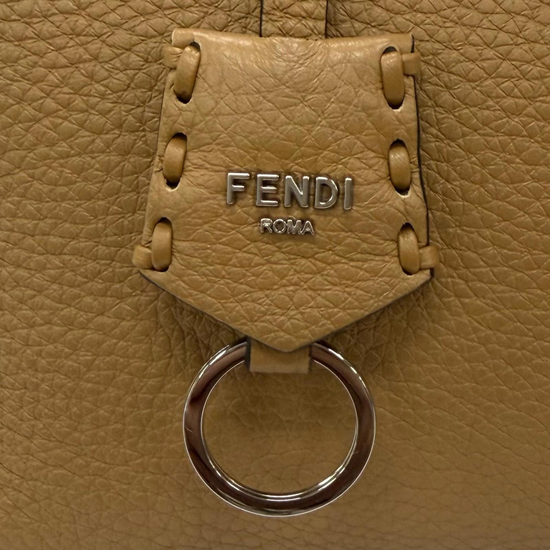 Great FENDI Shoulder Bag Bytheway Selleria Medium 2WAY Grain Calfskin 8BL155