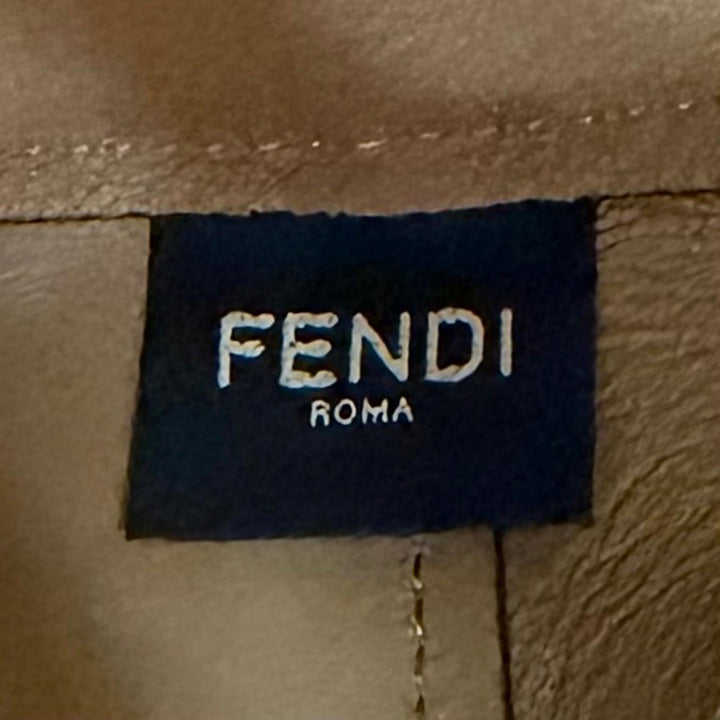 Great FENDI Shoulder Bag Bytheway Selleria Medium 2WAY Grain Calfskin 8BL155