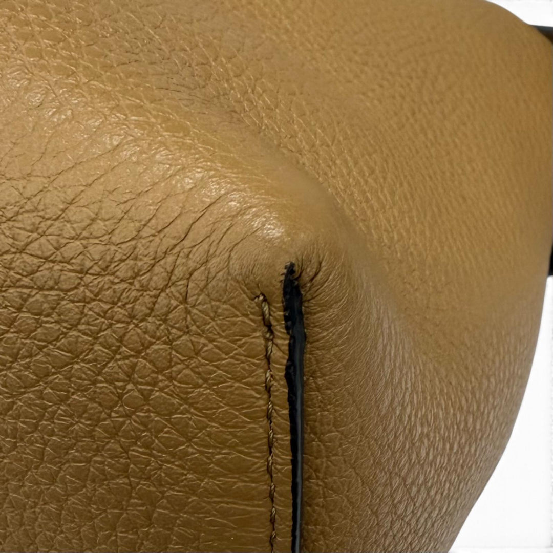 Great FENDI Shoulder Bag Bytheway Selleria Medium 2WAY Grain Calfskin 8BL155