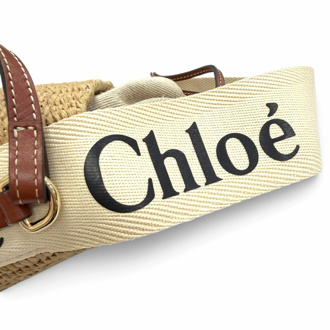 Excellent Chloe Woody Small Basket Bag 2-way basket bag, CHC23AS381L1826Y