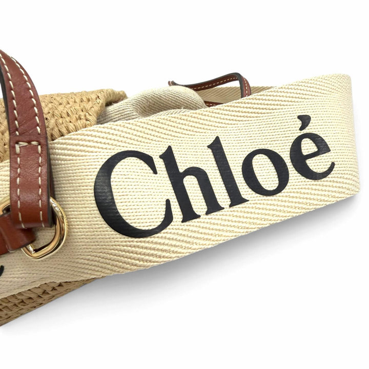 Excellent Chloe Woody Small Basket Bag 2-way basket bag, CHC23AS381L1826Y