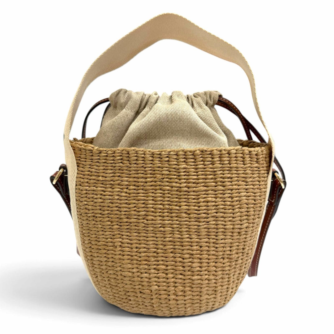 Excellent Chloe Woody Small Basket Bag 2-way basket bag, CHC23AS381L1826Y