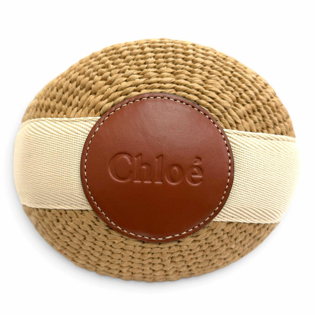 Excellent Chloe Woody Small Basket Bag 2-way basket bag, CHC23AS381L1826Y