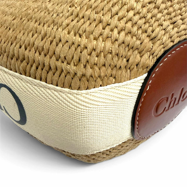 Excellent Chloe Woody Small Basket Bag 2-way basket bag, CHC23AS381L1826Y