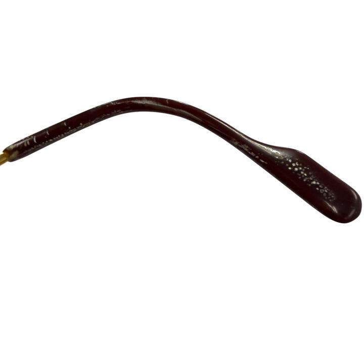 Very Good Cartier Glasses Trinity Logo Metal gold mens