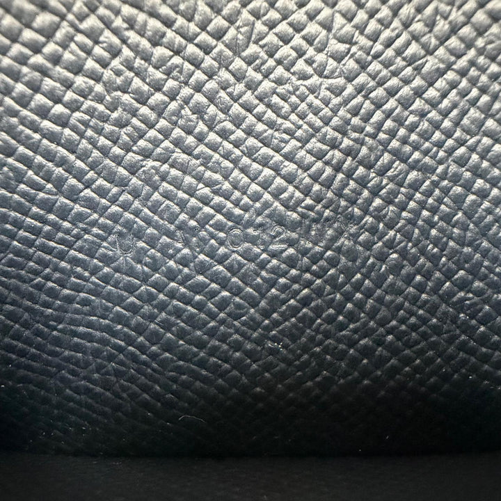 Pristine HERMES Bifold Wallet Bearn Mini Epsom Leather Women