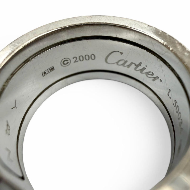 Very Good Cartier Ring ring 2C ring White gold 750(WG) Women 56