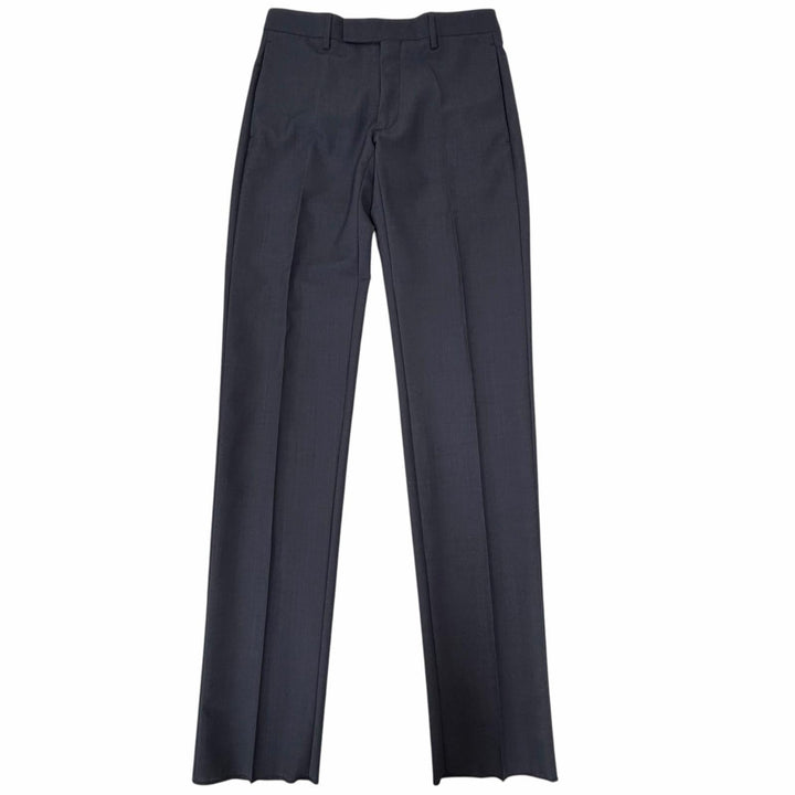 Pristine DIOR slacks single Navy wool mens 633C720A4768