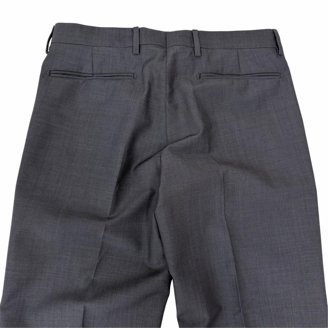 Pristine DIOR slacks single Navy wool mens 633C720A4768
