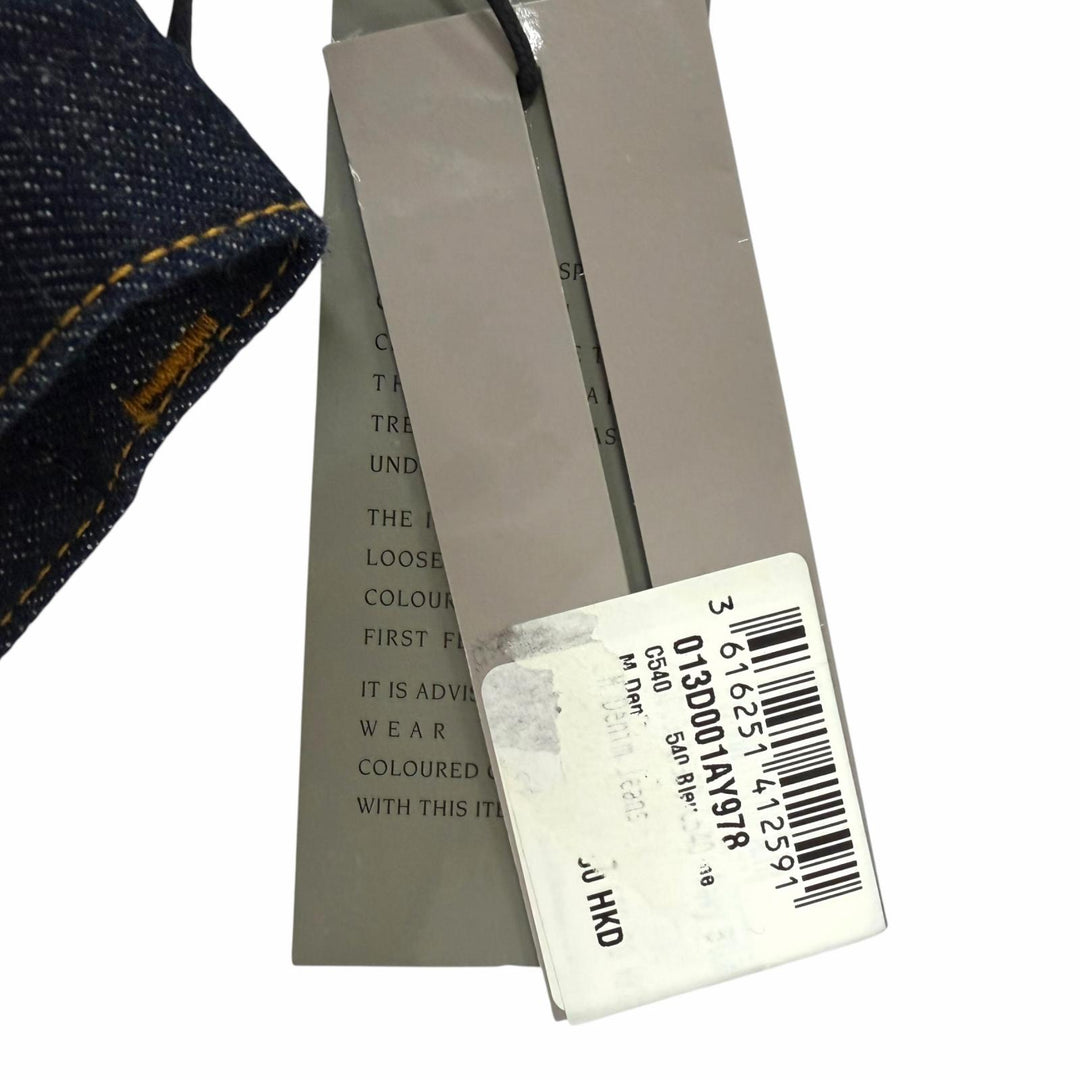 Pristine DIOR Denim pants SLIM 17.5 Button Fly Indigo blue