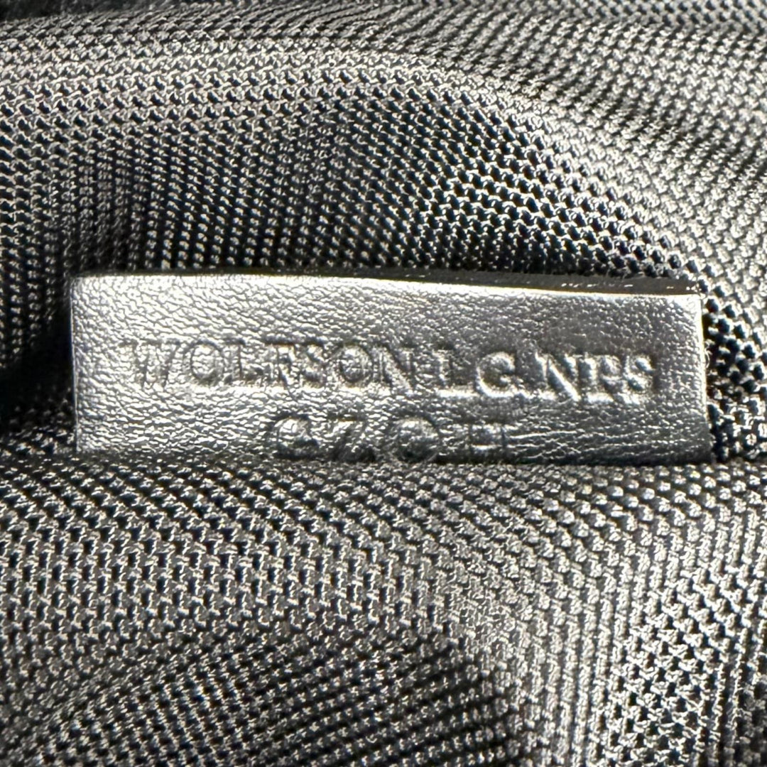 Excellent BALLY Backpack Daypack WOLFSON black leather Women