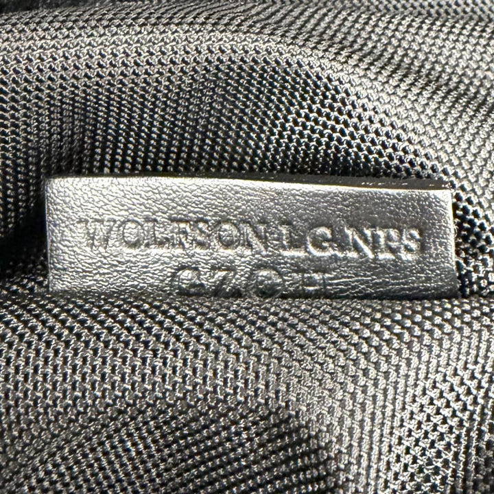 Excellent BALLY Backpack Daypack WOLFSON black leather Women