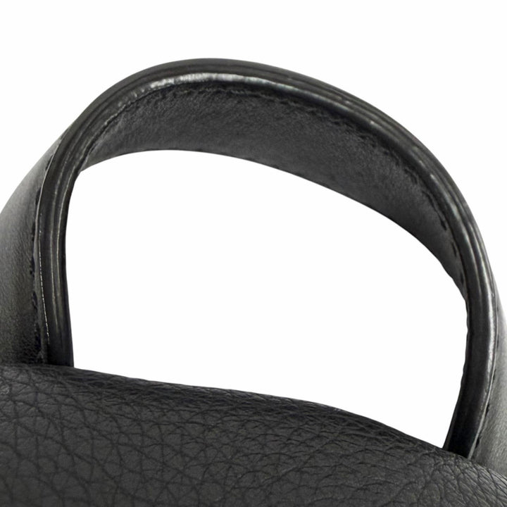 Excellent BALLY Backpack Daypack WOLFSON black leather Women