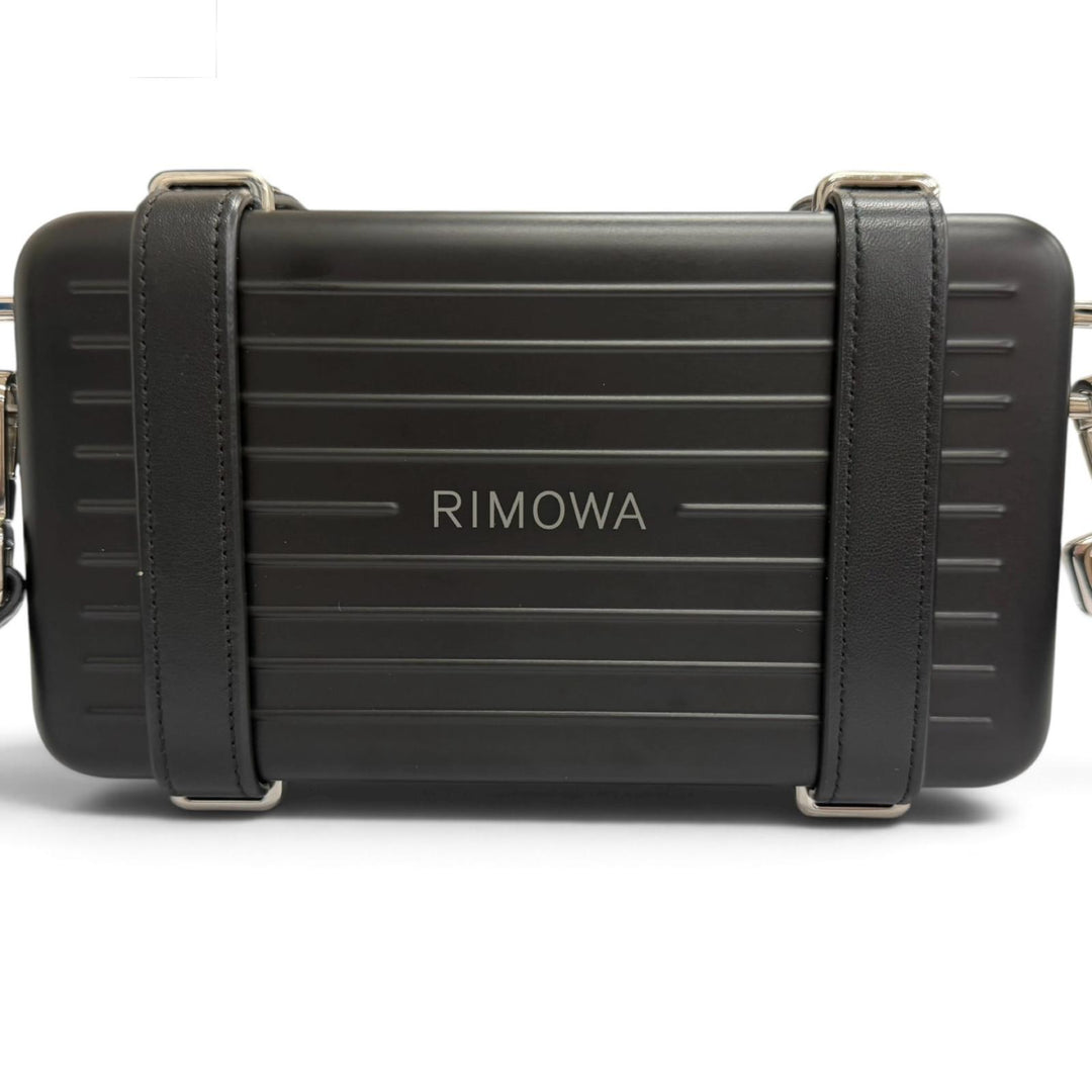 Excellent DIOR×RIMOWA Shoulder Bag personal personal black aluminum