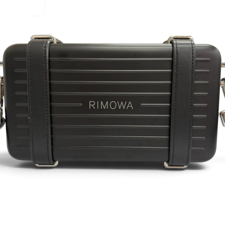 Excellent DIOR×RIMOWA Shoulder Bag personal personal black aluminum