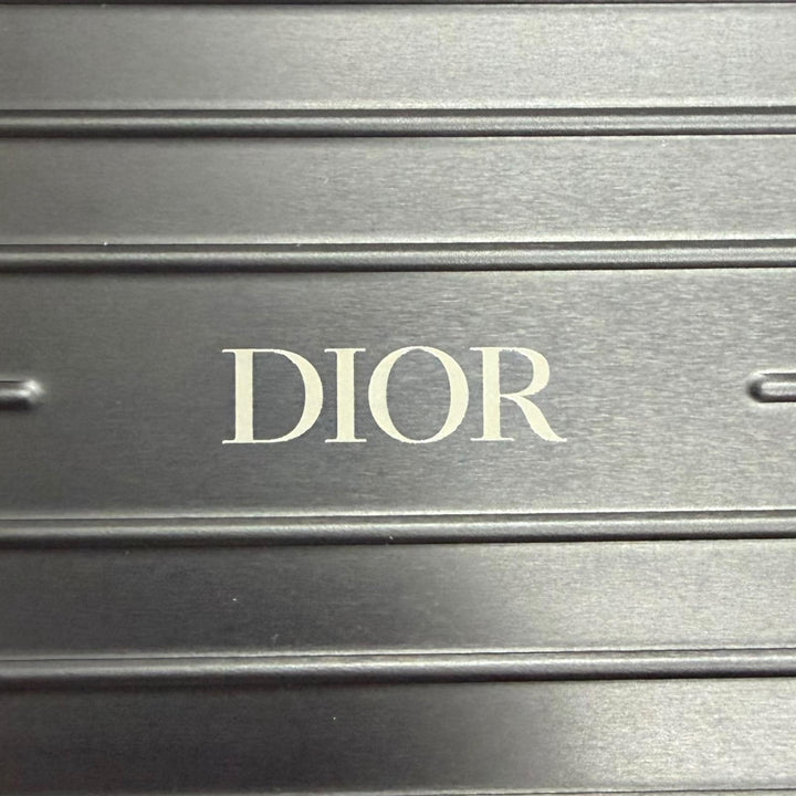 Excellent DIOR×RIMOWA Shoulder Bag personal personal black aluminum