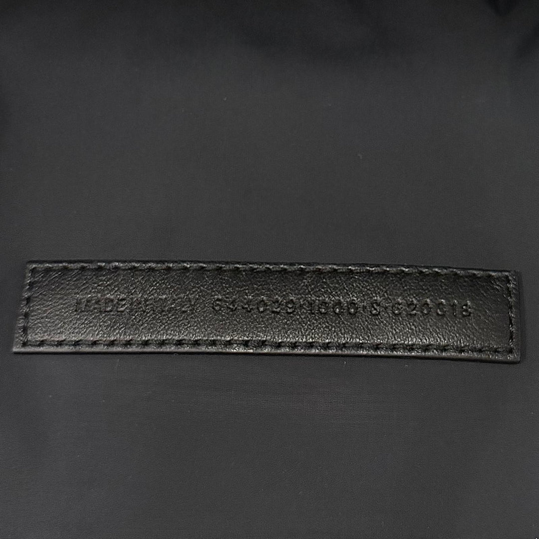Great BALENCIAGA Tote Bag ARMY Small 2WAY black Nylon mens 644029