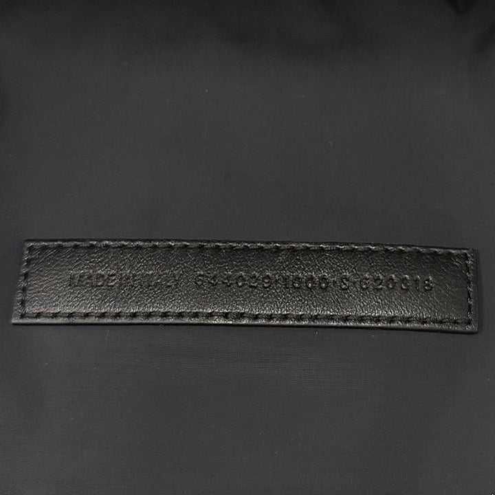 Great BALENCIAGA Tote Bag ARMY Small 2WAY black Nylon mens 644029