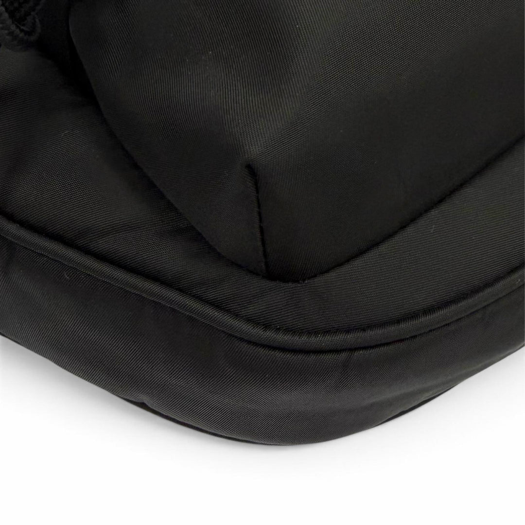 Very Good GUCCI Sling bag Embossed Logo Shoulder Bag black Nylon mens 802096