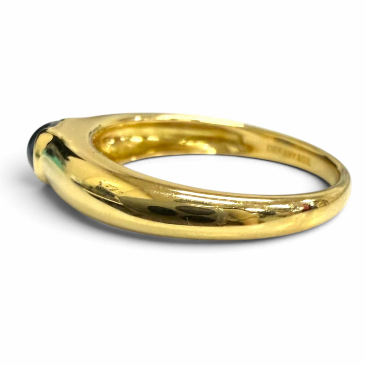 Excellent TIFFANY&Co. Ring ring Cabochon cut Yellow Gold 750 Women