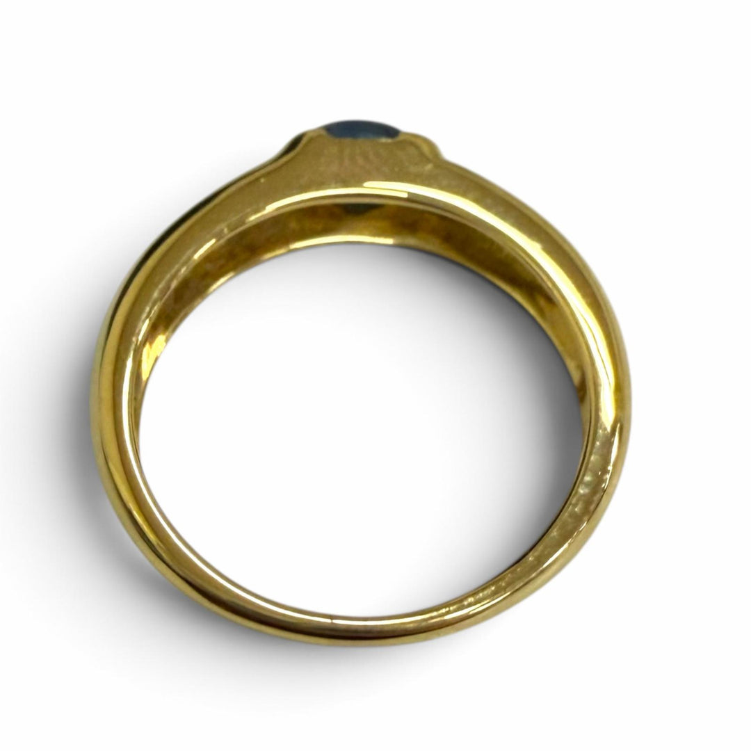 Excellent TIFFANY&Co. Ring ring Cabochon cut Yellow Gold 750 Women