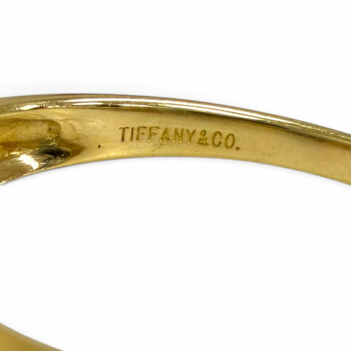 Excellent TIFFANY&Co. Ring ring Cabochon cut Yellow Gold 750 Women