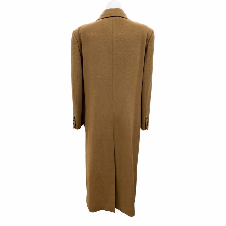 Great Burberrys Cashmere fabric, long length, double-breasted Brown wool 11