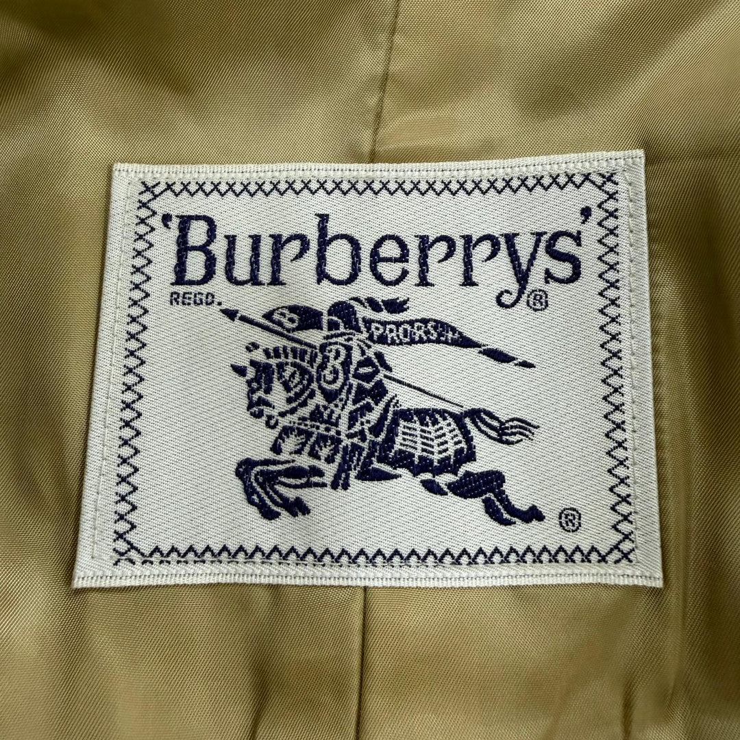 Great Burberrys Cashmere fabric, long length, double-breasted Brown wool 11