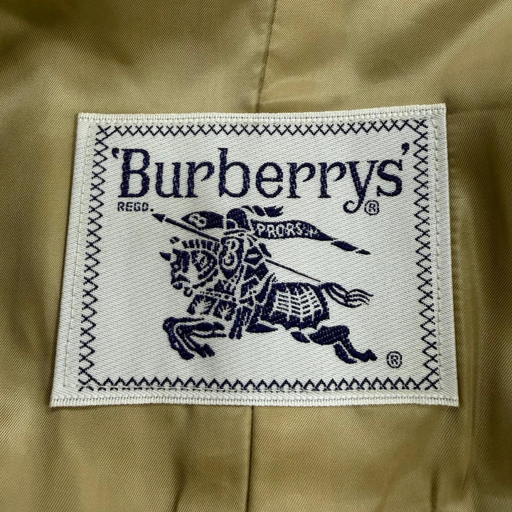Great Burberrys Cashmere fabric, long length, double-breasted Brown wool 11