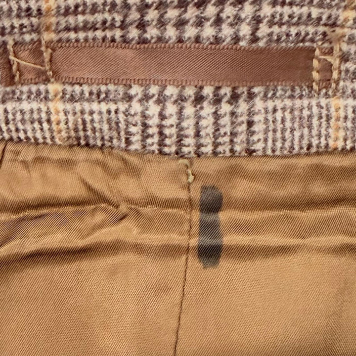 Great Burberrys coat Maruzen exclusive check pattern, concealed placket.