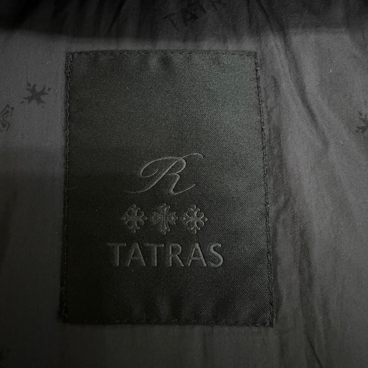 Great TATRAS Down jacket DOMIZIANO R line black wool mens MTAT22A4289-D