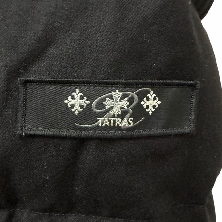 Great TATRAS Down jacket DOMIZIANO R line black wool mens MTAT22A4289-D