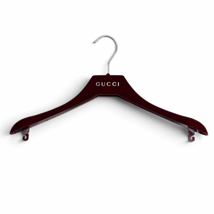 Pristine GUCCI one piece GG Supreme Side Pleated Shirt Navy Rayon 36 809185