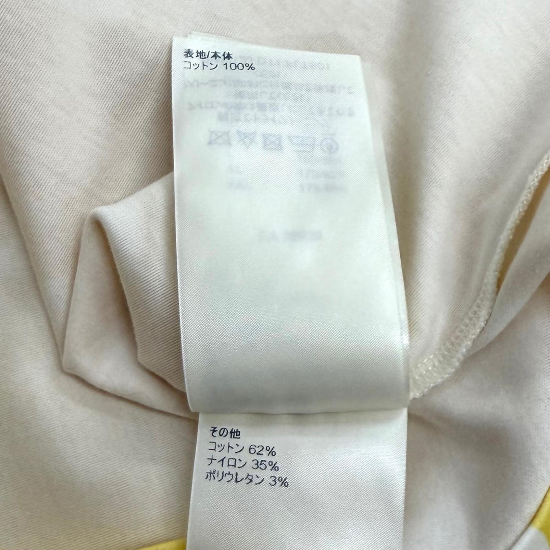 Excellent LOUIS VUITTON Short sleeve T-shirt Sunrise Monogram LV Logo cotton XL