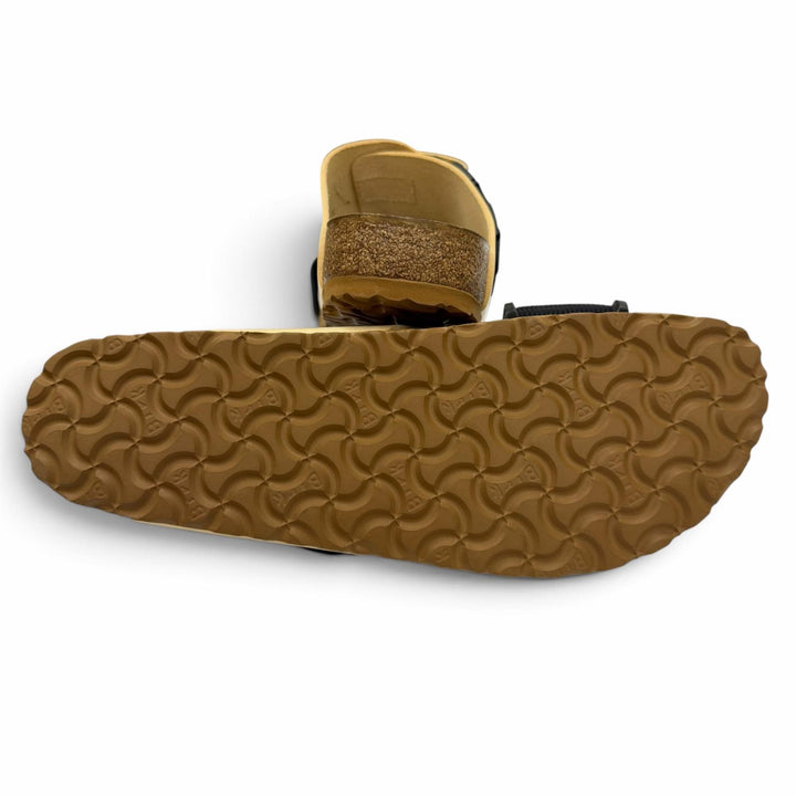 Pristine BIRKENSTOCK RickOwens Sandals Rotterdam beige leather mens 27