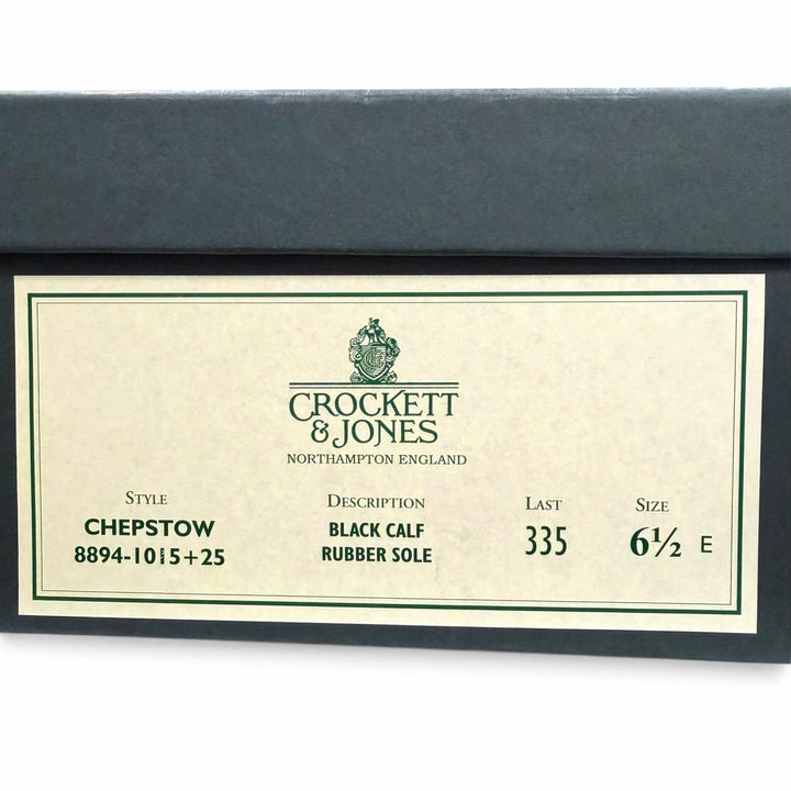 Pristine CROCKETT&JONES boots CHEPSTOW Plain toe chukka boots leather 6.5