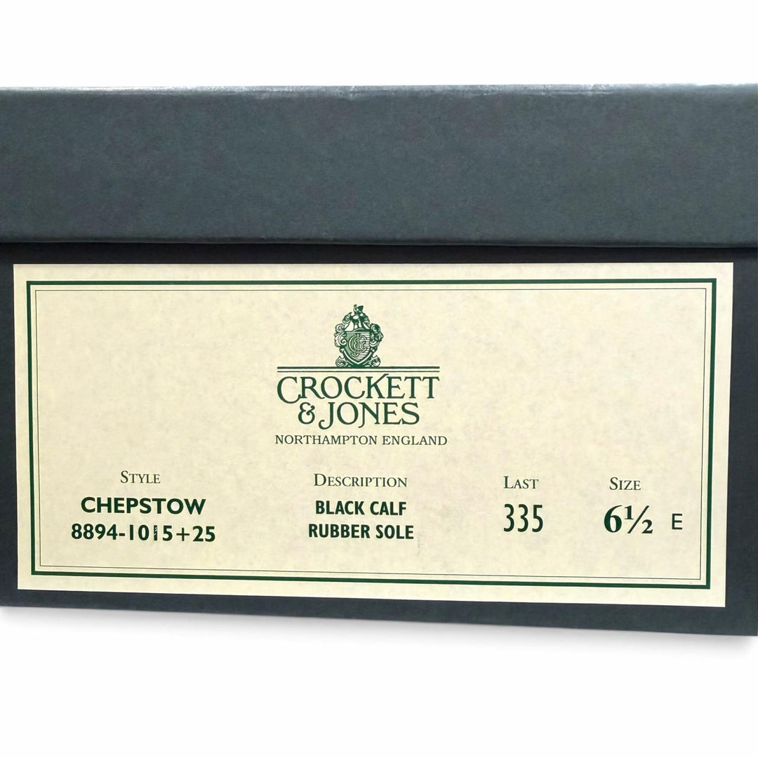 Pristine CROCKETT&JONES boots CHEPSTOW Plain toe chukka boots leather 6.5