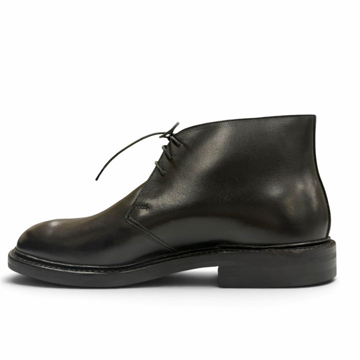 Pristine CROCKETT&JONES boots CHEPSTOW Plain toe chukka boots leather 6.5