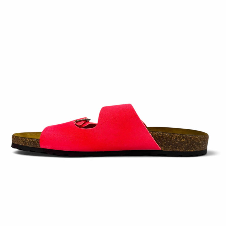 Excellent SAINT LAURENT PARIS Sandals strap pink Suede leather mens 42 732733